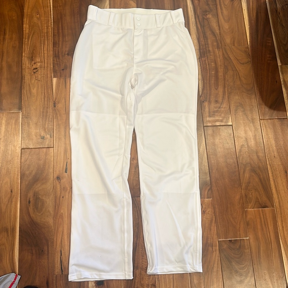Men’s Alleson White Baseball Pants